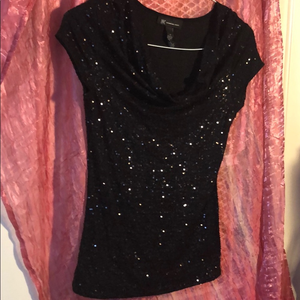 Used black top by inc size S
